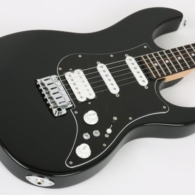 Fujigen Expert Odyssey Electric Guitar EOS-AL-R Black Color SSH image 4