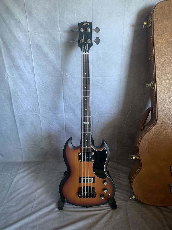 Gibson Sg Special Bass Fireburst Satin 2014 120th Reverb