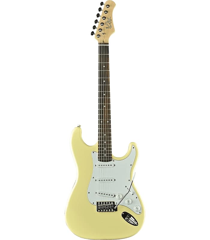 Guitare Electrique EKO S300CRM - Starter S300 - Type S - Cream image 1