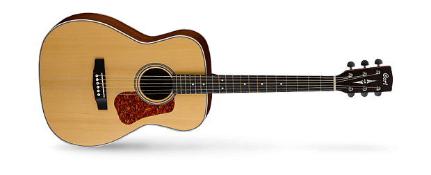 Cort L100C Luce Series Acoustic Guitar - Natural image 1