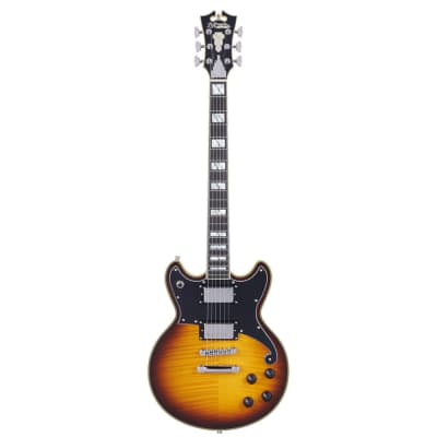 D'Angelico Deluxe Brighton Electric Guitar (Vintage Sunburst) image 8