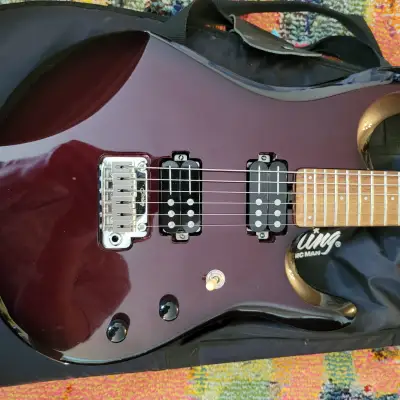 Sterling By Music Man JP50 Maroon Burst Petrucci | Reverb