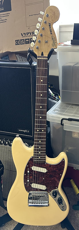 Squier Vintage Modified Mustang Electric Guitar | Reverb