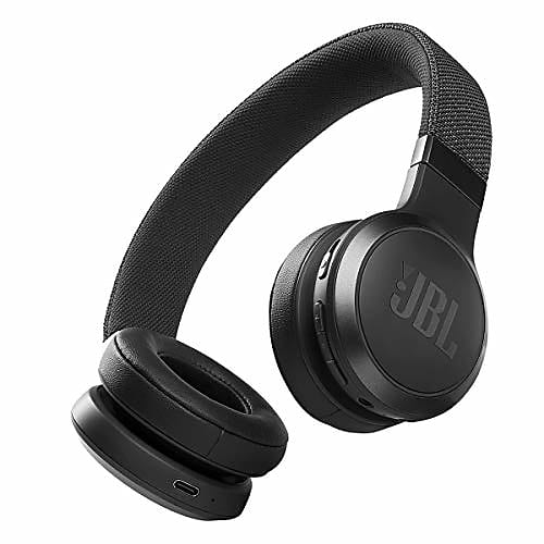 JBL Live 460NC Wireless On-Ear Noise-Cancelling Headphones (Black) image 1