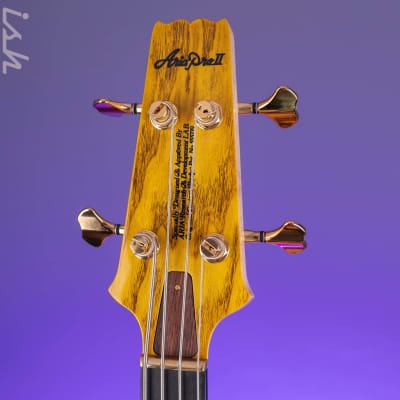 Aria Pro II SB-1000 4-String Bass Natural Oak image 5