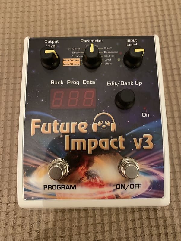 Panda Audio Future Impact v3 Bass/Guitar Synth Effects Pedal Reverb