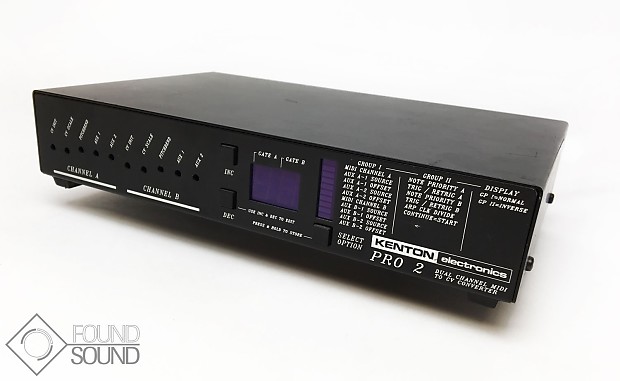 KENTON Pro 2 MIDI/CV コンバーター PRO 2000 MkII MIDI-CV converter - Kenton Electronics