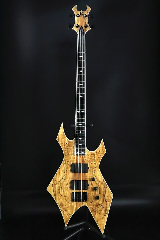 B.C.Rich Paolo Gregoletto Signature 4 String NT Warlock Bass