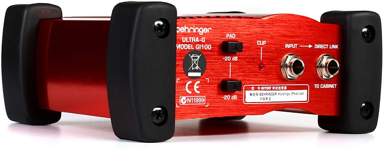 Behringer Ultra-G GI100 1-channel Active Guitar Direct Box image 1