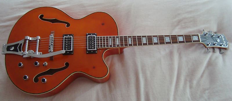 Harley Benton Big Tone Rockabilly / Jazz / Blues Guitar- highly modified to perfection! image 1