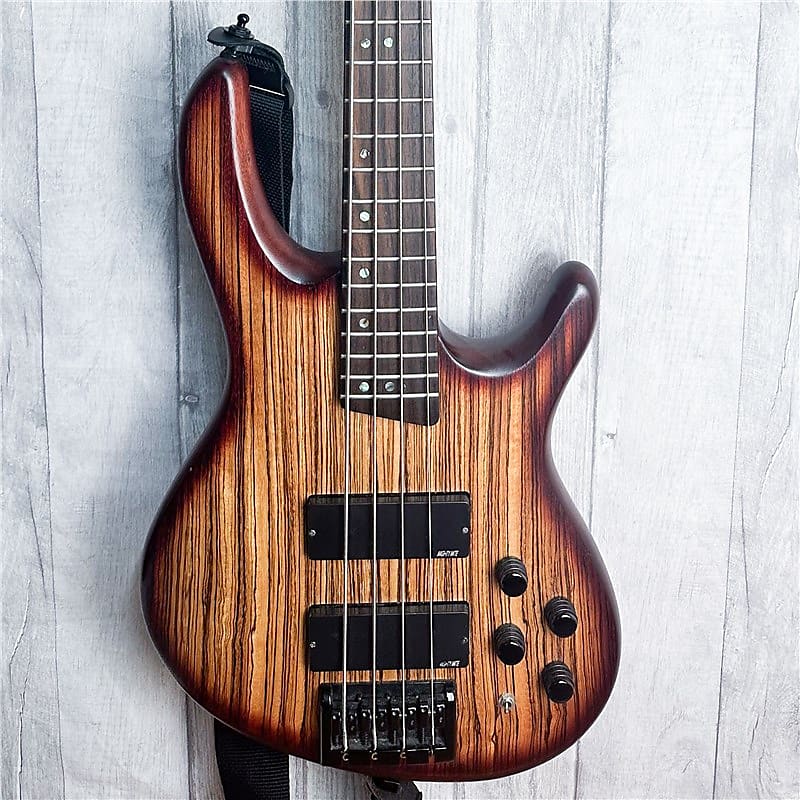 Cort Artisan C4Z Zebrano, Antique Brown Burst, Second-Hand | Reverb