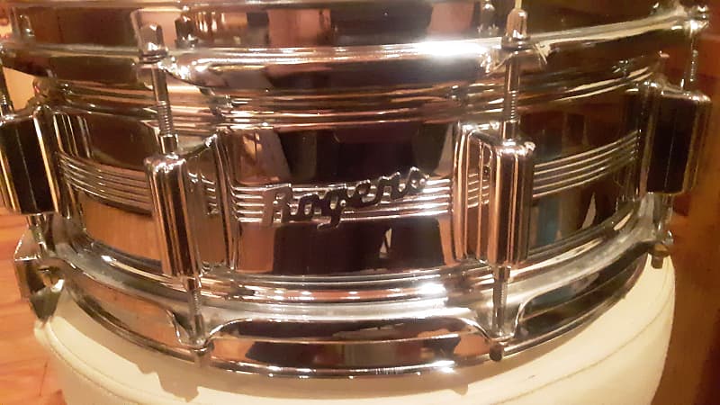 Rogers Dyna-Sonic 5x14 Wood Snare Drum with Beavertail Lugs 1960s