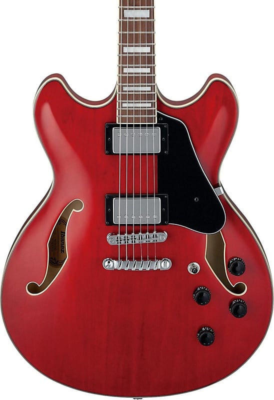 Ibanez AS73 Artcore Semi-Hollow Electric Guitar, Transparent Cherry Red image 1