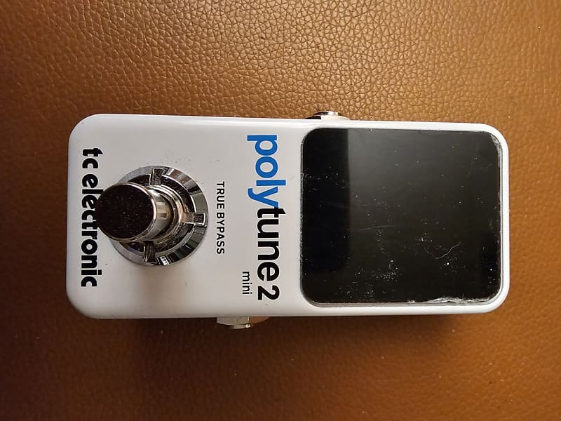 TC Electronic Polytune 2 Mini Poly-Chromatic Tuner Pedal | Reverb