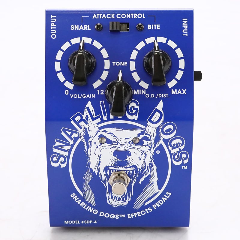 Snarling Dogs Blue Doo SDP-4 Overdrive/Distortion Vintage