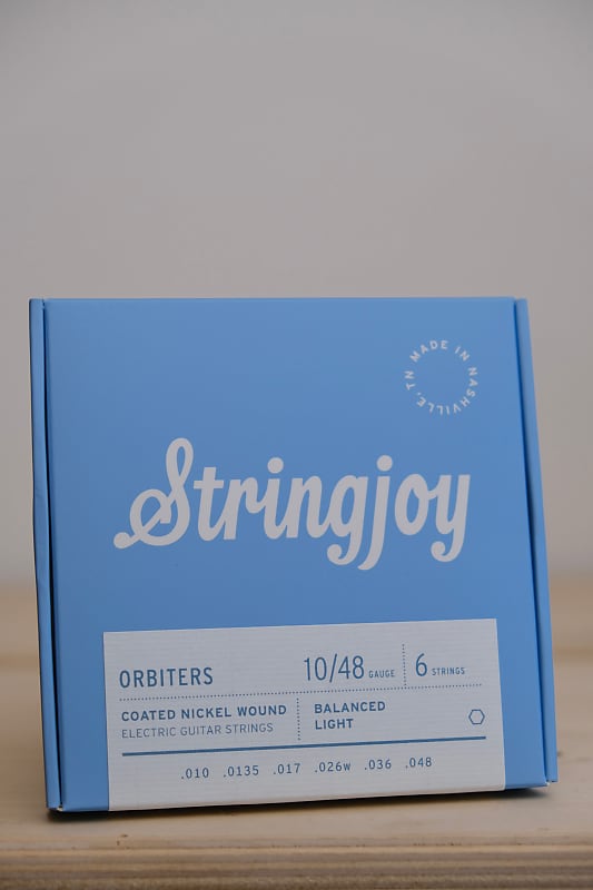 Stringjoy Orbiters | Balanced Light Gauge (10-48) Coated | Reverb