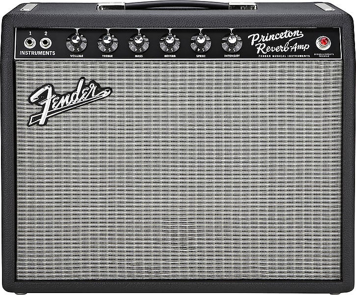 Fender 65 Princeton Reverb Tube Guitar Amplifier image 1