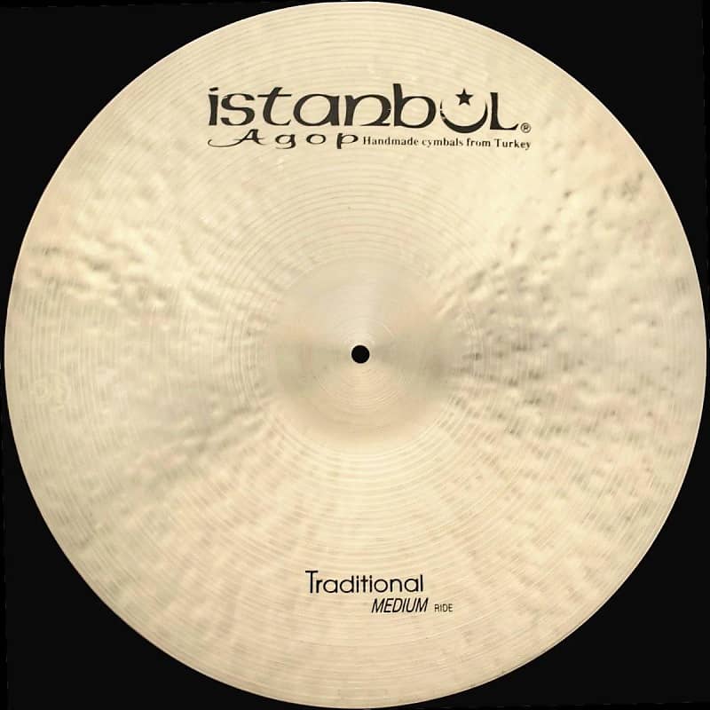 Istanbul Agop 22" Traditional Series Medium Ride Cymbal image 1