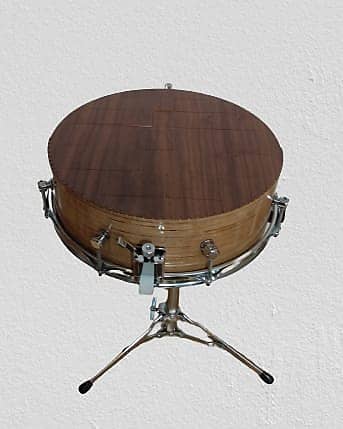 American Percussion 14" Multi Annular Rings Slit Marimba Snare Drum with a Walnut Marimba. 2023  ( Will Ship ) image 1