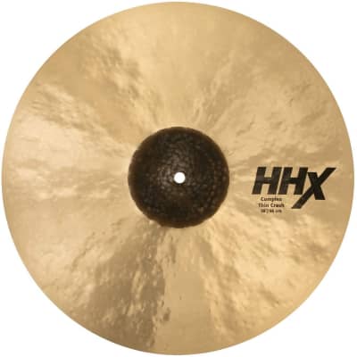 Sabian HHX 18" Complex Thin Crash Cymbal (11806XCN) image 1