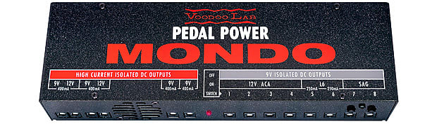 Voodoo Lab Pedal Power Mondo Power Supply image 1