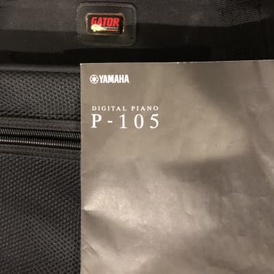 Yamaha P-105 Digital Piano Latest  Black image 2