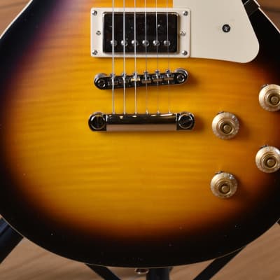 Epiphone 60th Anniversary Tribute Plus Outfit 1959 Les Paul Standard Aged Dark Burst with Case image 11