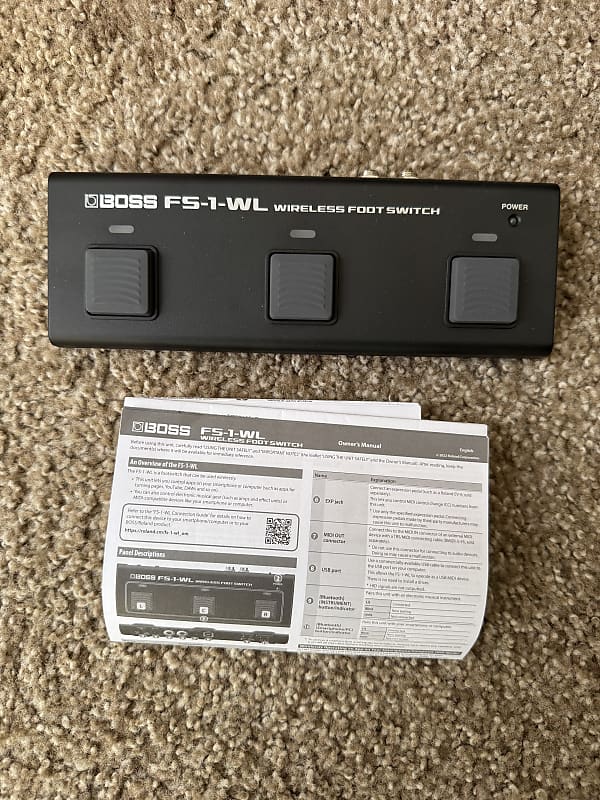 Boss FS-1-WL Wireless Footswitch