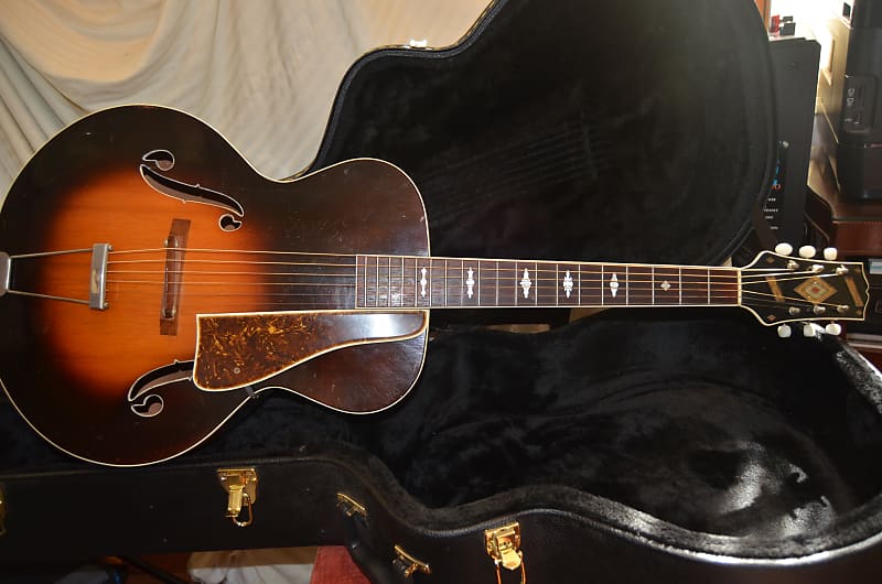 Slingerland night hawk acoustic guitar 1930's sunburst | Reverb