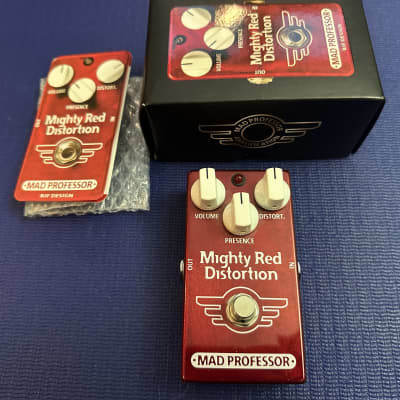 Reverb.com listing, price, conditions, and images for mad-professor-mighty-red-distortion