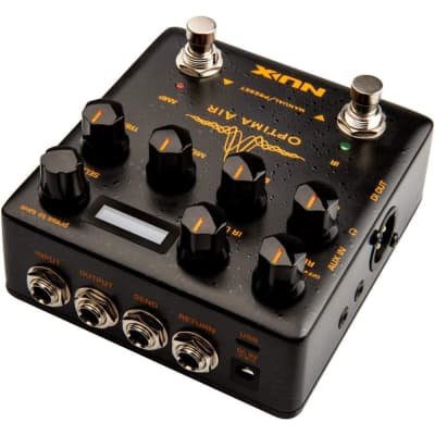 NUX Optima Air (NAI-5) Dual-Switch Acoustic Guitar Simulator with a Preamp,IR Loader, Capturing Mode image 2