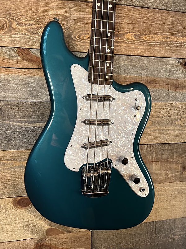 Fender Classic Player Rascal Bass in Ocean Turquoise w Original Hang Tags & Packet image 1