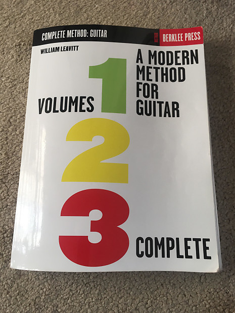 A Modern Method for Guitar Volumes 1 2 3 Complete USED