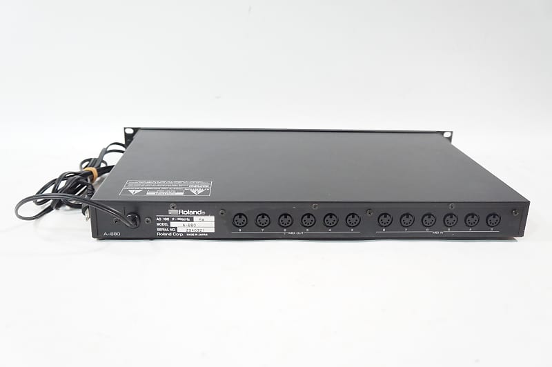 Roland A-880 Midi Patcher Mixer Black tested | eBay