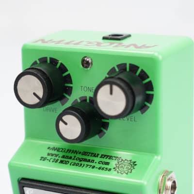 Ibanez TS9 Tube Screamer with Analogman Mod Green | Reverb