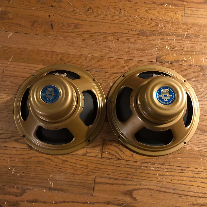 Celestion Alnico Gold 12" Pair 15 ohm (16 Ohm) Reverb