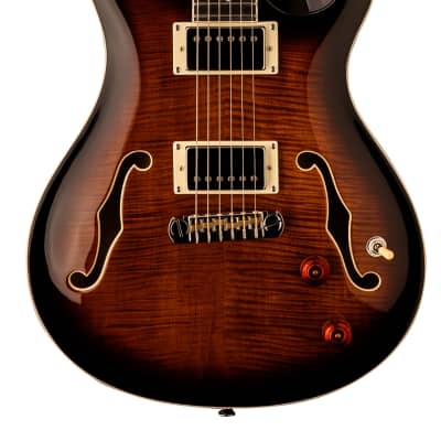PRS SE Hollowbody II Electric Guitar - Tri-Color Sunburst image 1