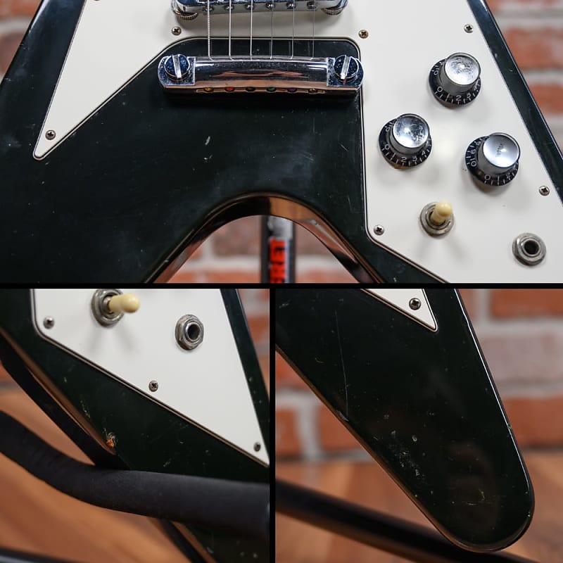 1991 Gibson Flying V 67' & 刻印ナンバードPAF