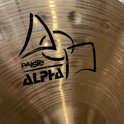 Paiste Alpha Power 14”/36cm Bottom Hi Hat Cymbal / Accessories #HN20 image 2