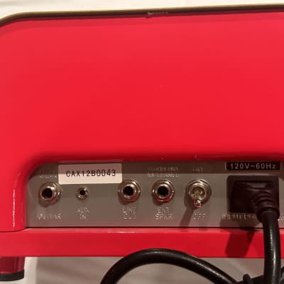 Fender Greta Pawn Shop Series 2-Watt 1x4" Guitar Combo 2012 - 2013 - Red image 4