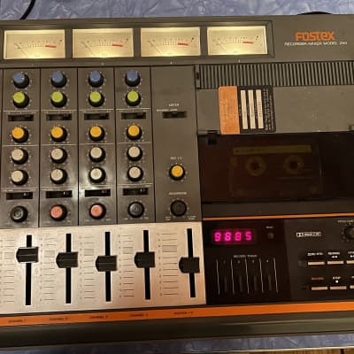 Fostex Model 250 4-Track Cassette Recorder / Mixer | Reverb