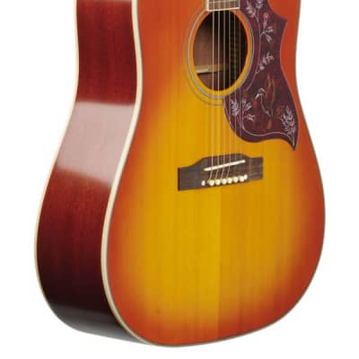 Epiphone Hummingbird Acoustic Electric Guitar Aged Cherry Sunburst image 9