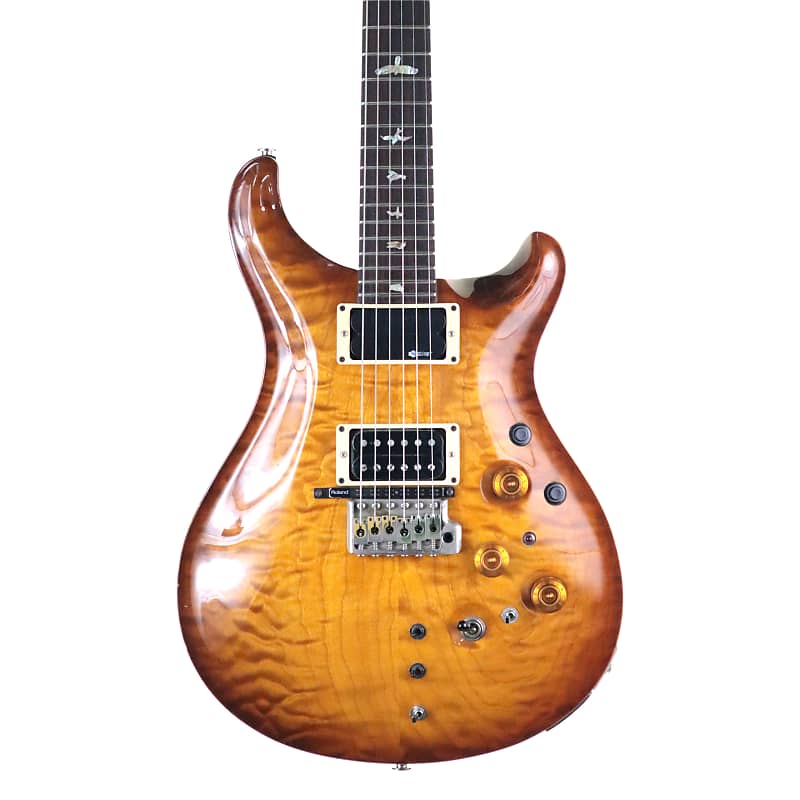 品質のいい Violin Guitar, Electric 24 Custom PRS Amber Roland Sunburst, ギター