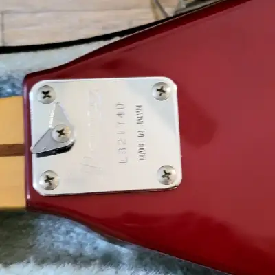 Rare Ibanez RR-150 Rocket Roll X Series MIJ Single Pickup w/ Original HSC Red image 13