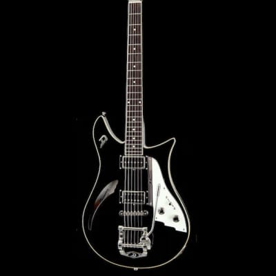 Duesenberg Double Cat Black Electric Guitar-Used Mint for sale