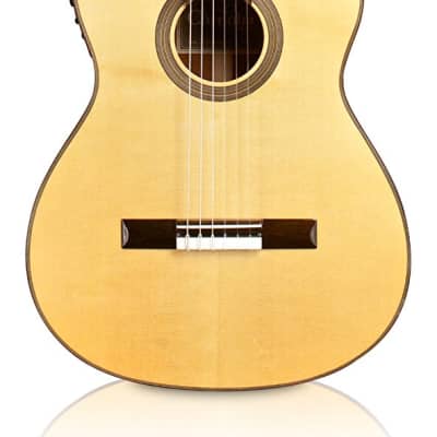 Cordoba Fusion 12 Natural SP Classical Guitar, Solid Spruce top, Crossover Neck, Radiused Fretboard image 1