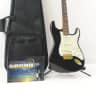1993 Fender Standard Stratocaster Electric Guitar - Black w/ Gig Bag MIM