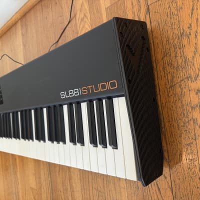 Studiologic SL88 Studio Hammer Action 88-Key MIDI Controller 2010s - Black image 5