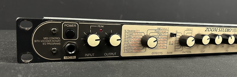 Zoom Studio 1204 Digital Reverb and Multi Effects Signal Processor