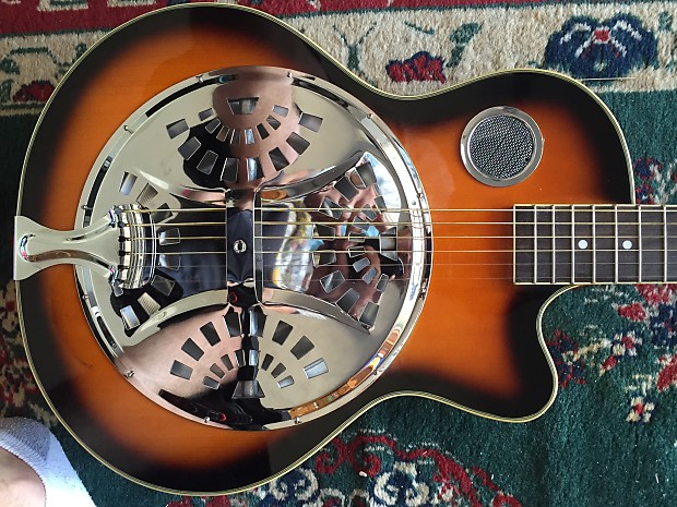 Zenison Resonator Sunburst avoustic electric